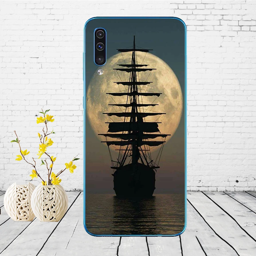 Чехол для samsung Galaxy A50 Силиконовая задняя крышка для телефона samsung A50 A30 SM-A305F A505 6,5 Fundas для Galaxy A305F A305 - Цвет: A53