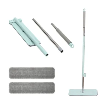

Magic Mop Hand Washing Flat Mop Self-Wringing Cleaner Lazy Household Cleaning Automatic Spin 360 Rotating Wooden Floor Mop