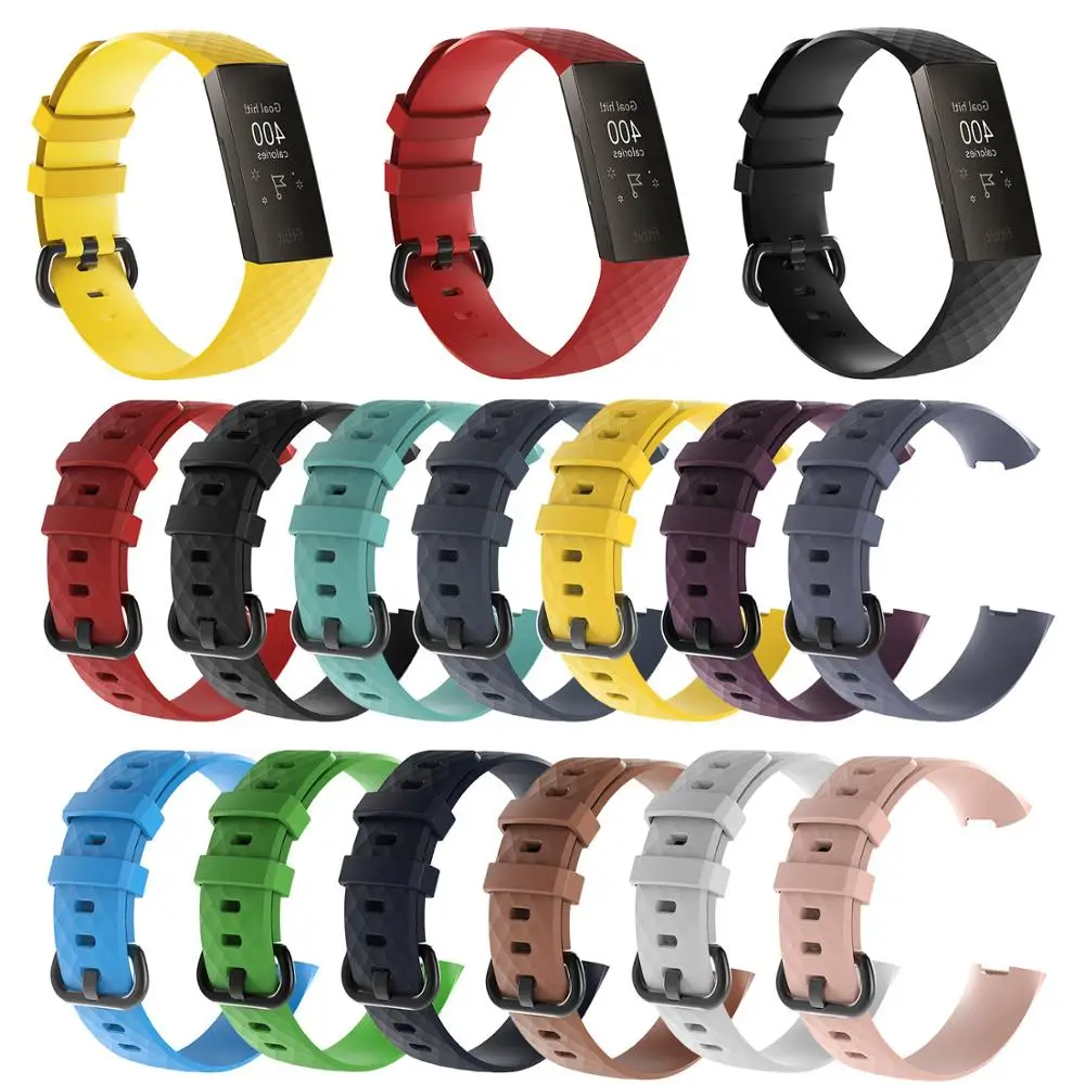 Fitbit Charge 3 4 Bands Interchangeable Watch Band Fitbit Charge 3