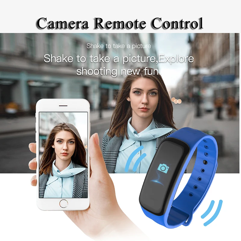 C1Plus умный Браслет цветной экран кровяное давление фитнес-трекер монитор сердечного ритма Смарт фитнес-браслет для Android IOS