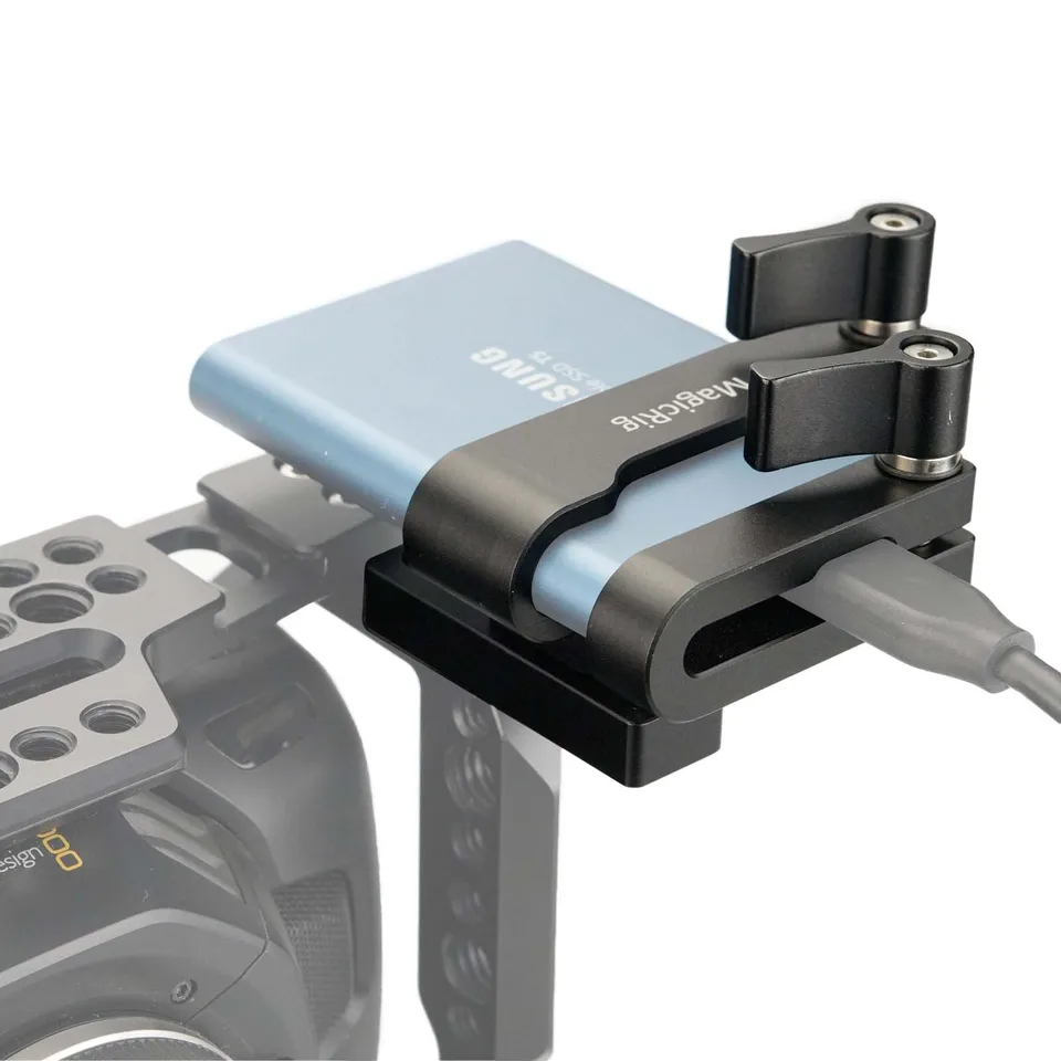 MAGICRIG SSD Mount for Samsung T5 SSD Card Clamp,for BMPCC