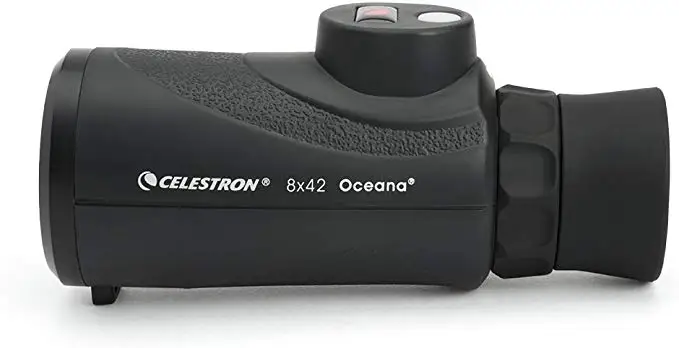 Celestron оцеана 8x42HD Монокуляр полностью многослойный BAK4 оптический водонепроницаемый и противотуманный компас встроенный телескоп