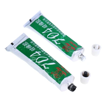 

1Pc 704 Fixed High Temperature Resistant Silicone Rubber Sealing Glue Waterproof