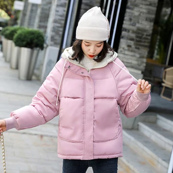 

Women Winter Jacket With Fur collar Warm Hooded Female Winter Coat Long Parka new arrival Women Outwear Camperas women down coat
