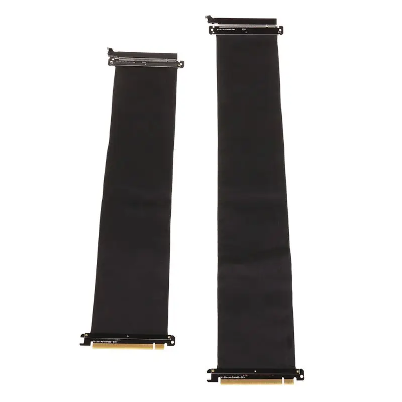High Speed PC Graphics Cards PCI Express 3 0 16x Flexible Connector Cable Riser Card Extension 5