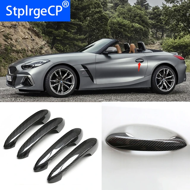 For Bmw Z4 G29 M40i Sdrive 25i M 2019 2020 Accessories 100% Real Carbon  Fiber Auto Outer Door Handle Cover - Car Stickers - AliExpress