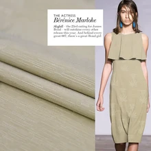 Старый Шанхай серии 60% шелк 40% ткань из льна и хлопка для женское платье 114 см шириной 30 Momme шерстяная ткань для Diy Швейные Лидер продаж