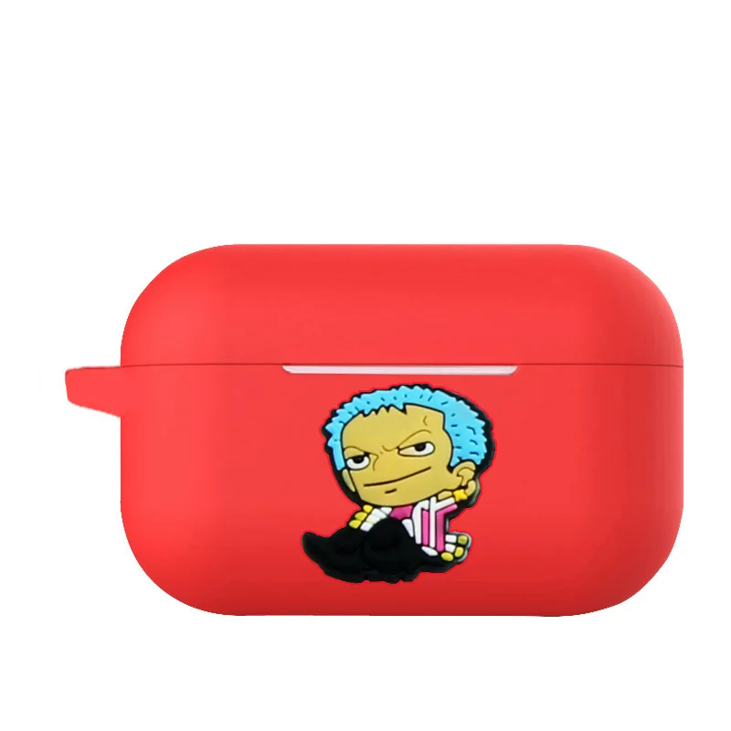 Чехол для Airpods Pro 3 чехол жидкий силиконовый беспроводной Bluetooth наушник для airpod 3 чехол Чехол для Air Pods 3 one piece Luffy