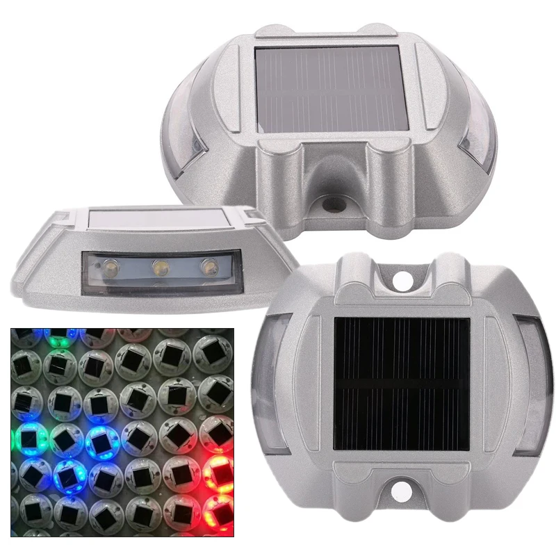 6LED Solar Lamp Solar Light Outdoor Outdoor Garden Waterproof Bright Lighting Powered Home Step