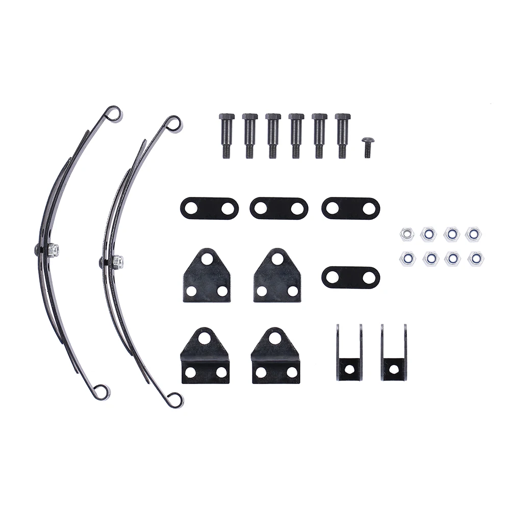 Для 1/14 Tamiya тягач Передняя и задняя рессора Подвески стальной держатель бар набор RC части
