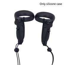 Пара VR аксессуары устойчивая к царапинам гарнитура для дома защитный рукав черный Пылезащитная ручка ручки противоскользящие для Oculus Rift S