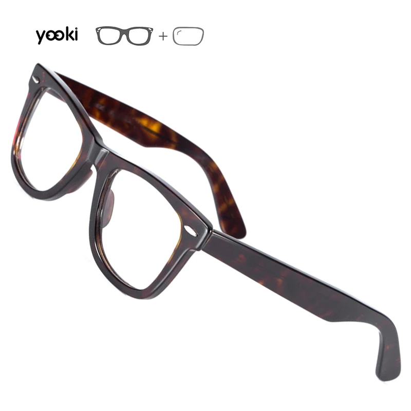 

New Acetate Unisex Solid Glasses Frame Women's Sexy Prescription Glasses Fashion Square Full Glasses Myopia Glasses For Men 5121