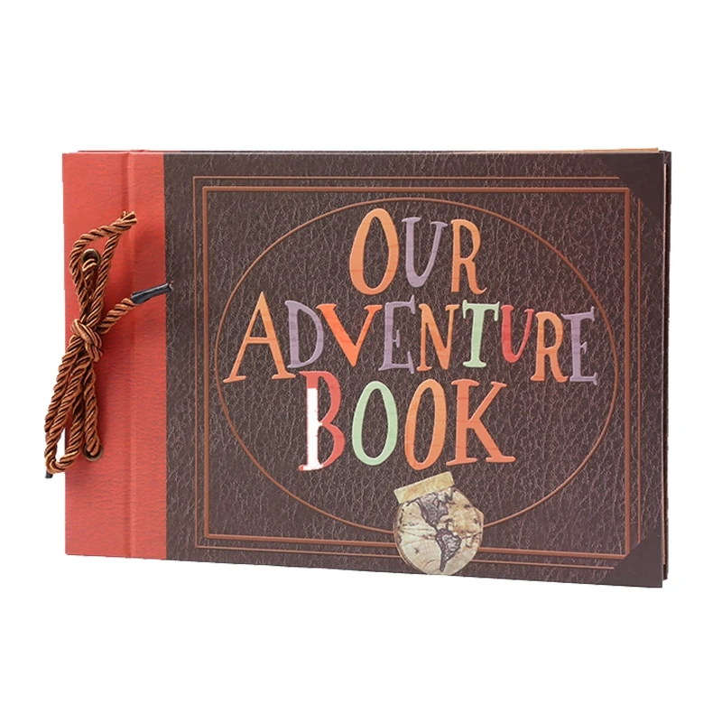 Pixar Movie Up Our Adventure Book DIY Scrapbook My Travel Memories Photo  Album