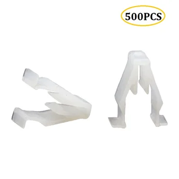 

500Pcs Plastics clips For Honda Civic City FIT Odyssey Accord CRV Central control navigation panel instrument buckle clips