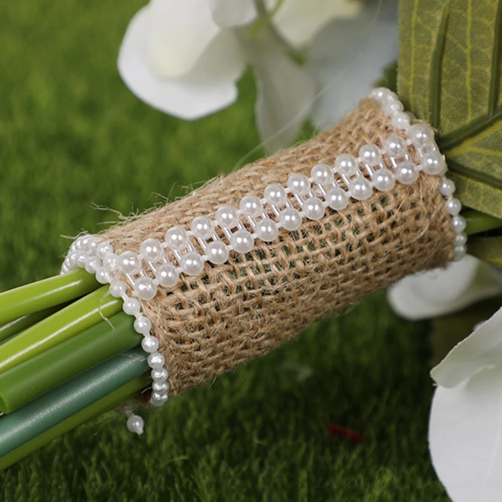 Simulation Holding Bouquet Wedding Bride Artificial Flower Photography Photo Prop Wedding Supplies