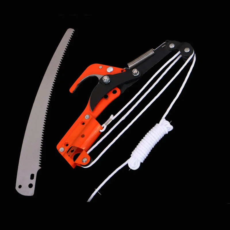 

Handmade 2-in-1 Saw Lopper Saw Dual Purpose Extendable Lengthen Pruning Shears Expansion Link Roller guo shu jian Asperata