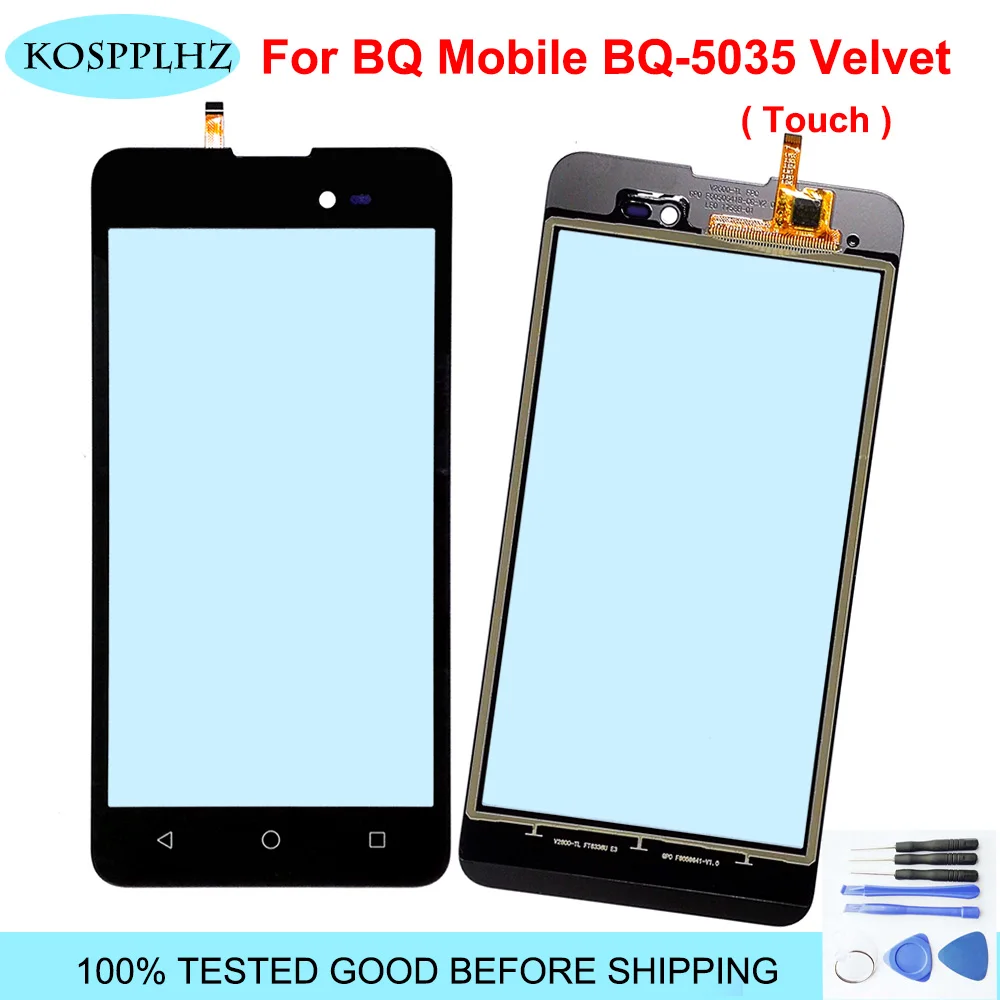 5 дюймовое переднее внешнее стекло для BQ MOBILE 5035 bq5035 bq бархатная сенсорная панель