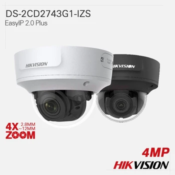 

Hikvision Original IP Camera DS-2CD2743G1-IZS EasyIP 2.0 Plus 4X ZOOM 4MP H.265+ EXIR VF Dome All-metal IP67 IK10 120dB WDR