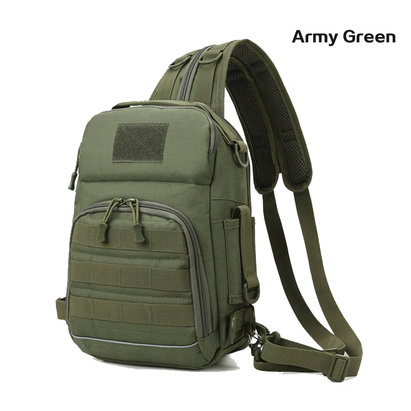  ATBP Mochila táctica pequeña con una correa, bolsa de hombro  para hombre, mochila cruzada para senderismo, viajes, Verde ejército,  Mochilas Daypack : Deportes y Actividades al Aire Libre