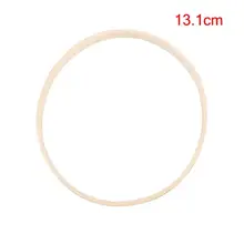 1 шт. Ловец снов кольцо Бамбук Круг Круглый DIY Искусство ремесло пяльцы для вышивания крестиком Швейные ручные инструменты(13,1 см