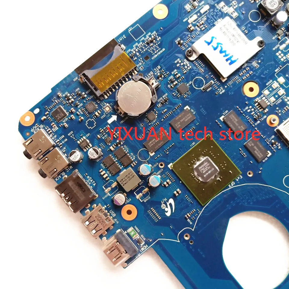 ESHAKHARE BA92-07347B BA92-07347A материнская плата для ноутбука SAMSUNG P580 NT-P580 intel HM55 GeForce материнская плата тесты работы