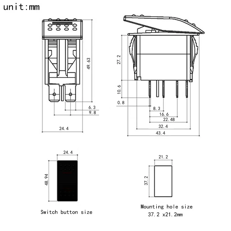 7脚尺寸图-19101509