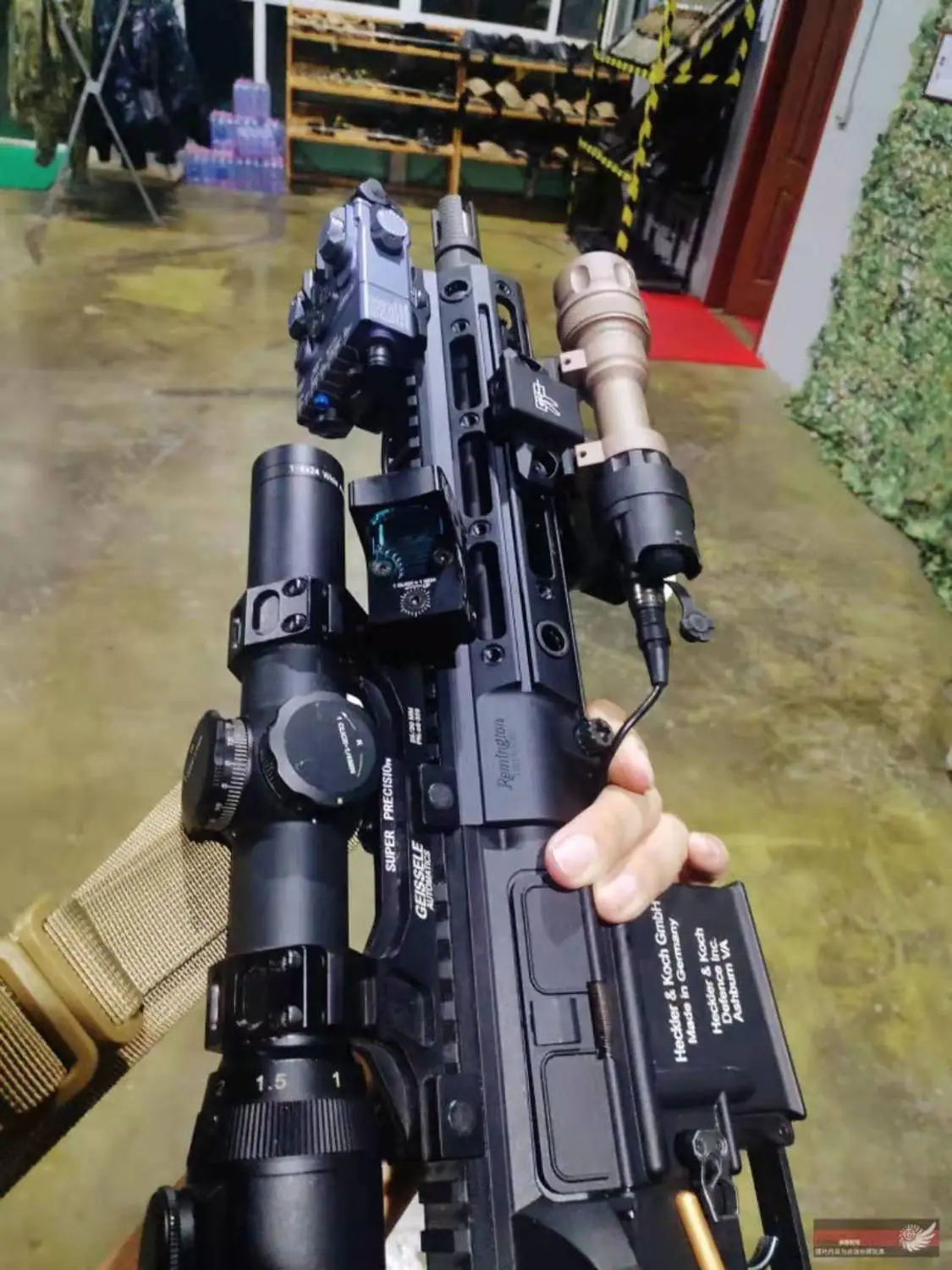 Uniontac 9 5 &quotRemington защита для рук HK 416 Корабль из Польши|Пейнтбольные аксессуары| |