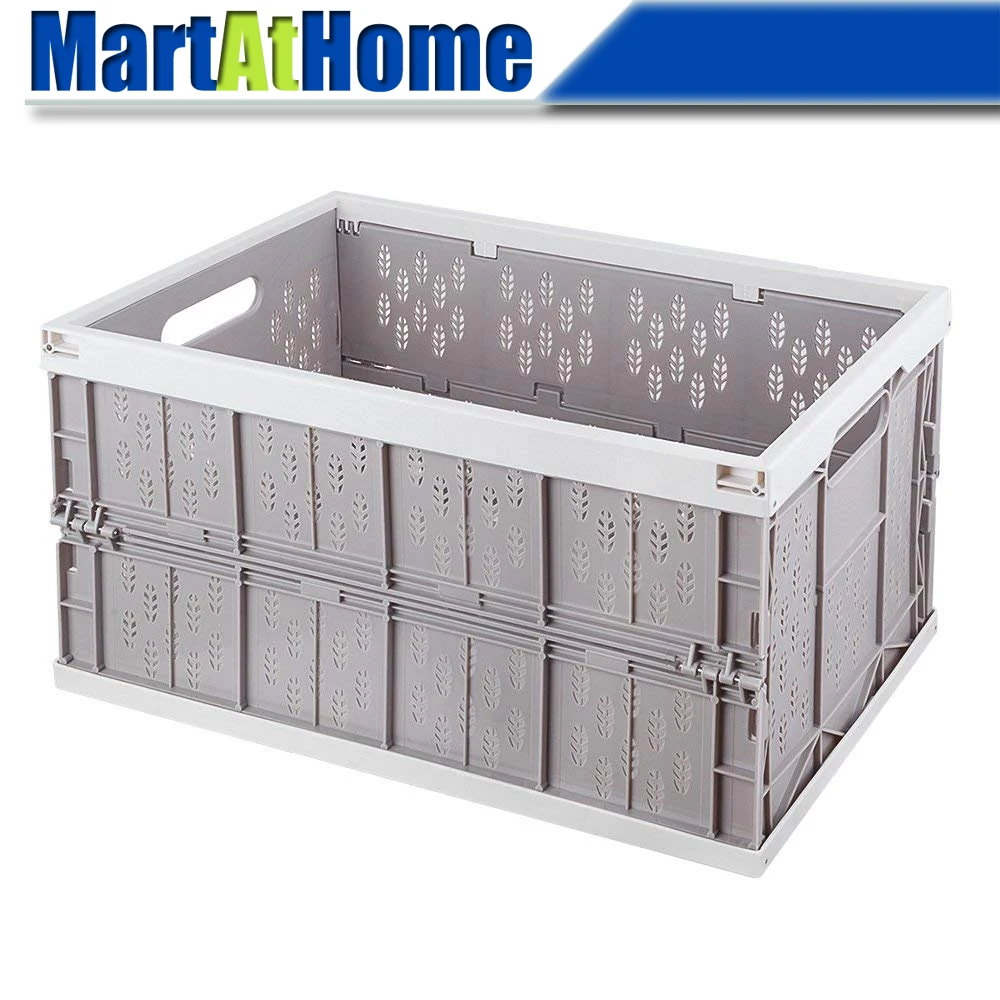 Collapsible Crates Trunk Organizer Storage Bin/container For Car Home