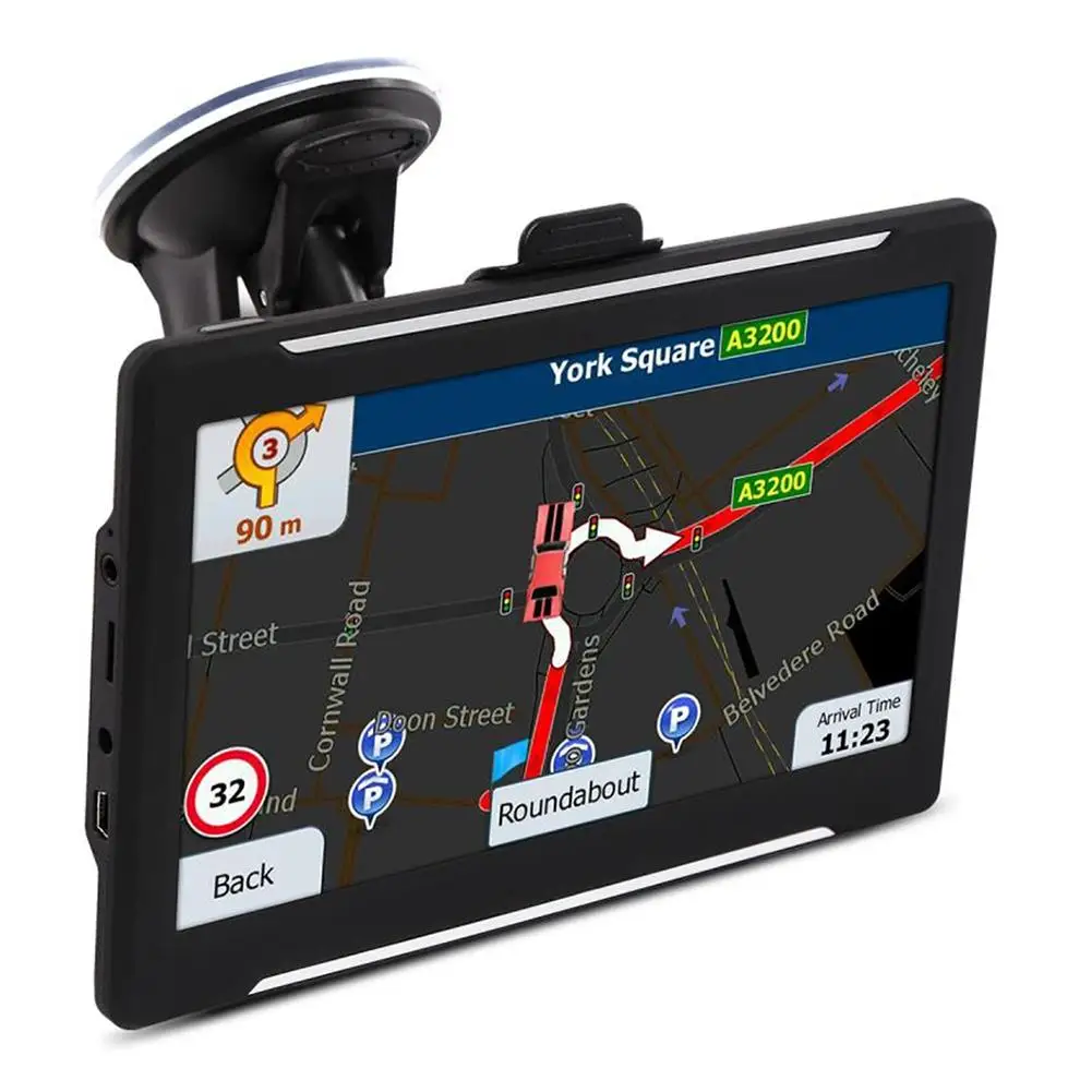 7-дюймовый HD Автомобильный gps Navigater FM HD Сенсорный экран Дисплей gps спутниковой навигации с глобальными карта грузовик gps навигаторы