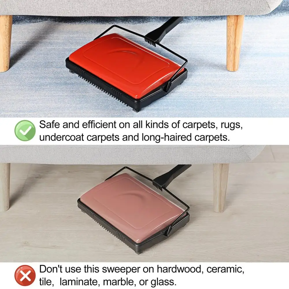 Cleanhome ковер этаж Sweeper Очиститель для Офис ковры подшерсток пыли записки Бумага