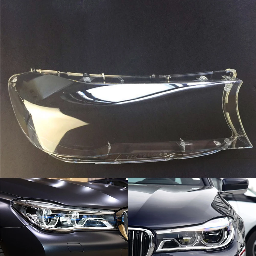 Автомобильные фары объектив для BMW 7 серии G11 G12 730 740 760 2017 2018 Авто Крышка