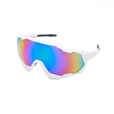 Уличные спортивные очки для горного велосипеда, Зимние новые мужские и женские велосипедные очки, мотоциклетные солнцезащитные очки, Прямая поставка - Цвет: Whiteframegreenfilm