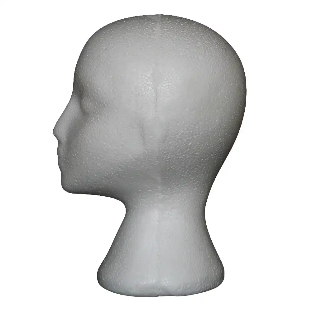 styrofoam mannequin head