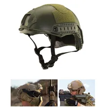 

Outdoor Lightweight Tactical Helmet Protective Paintball Wargame Helmet Army Game Helmet
