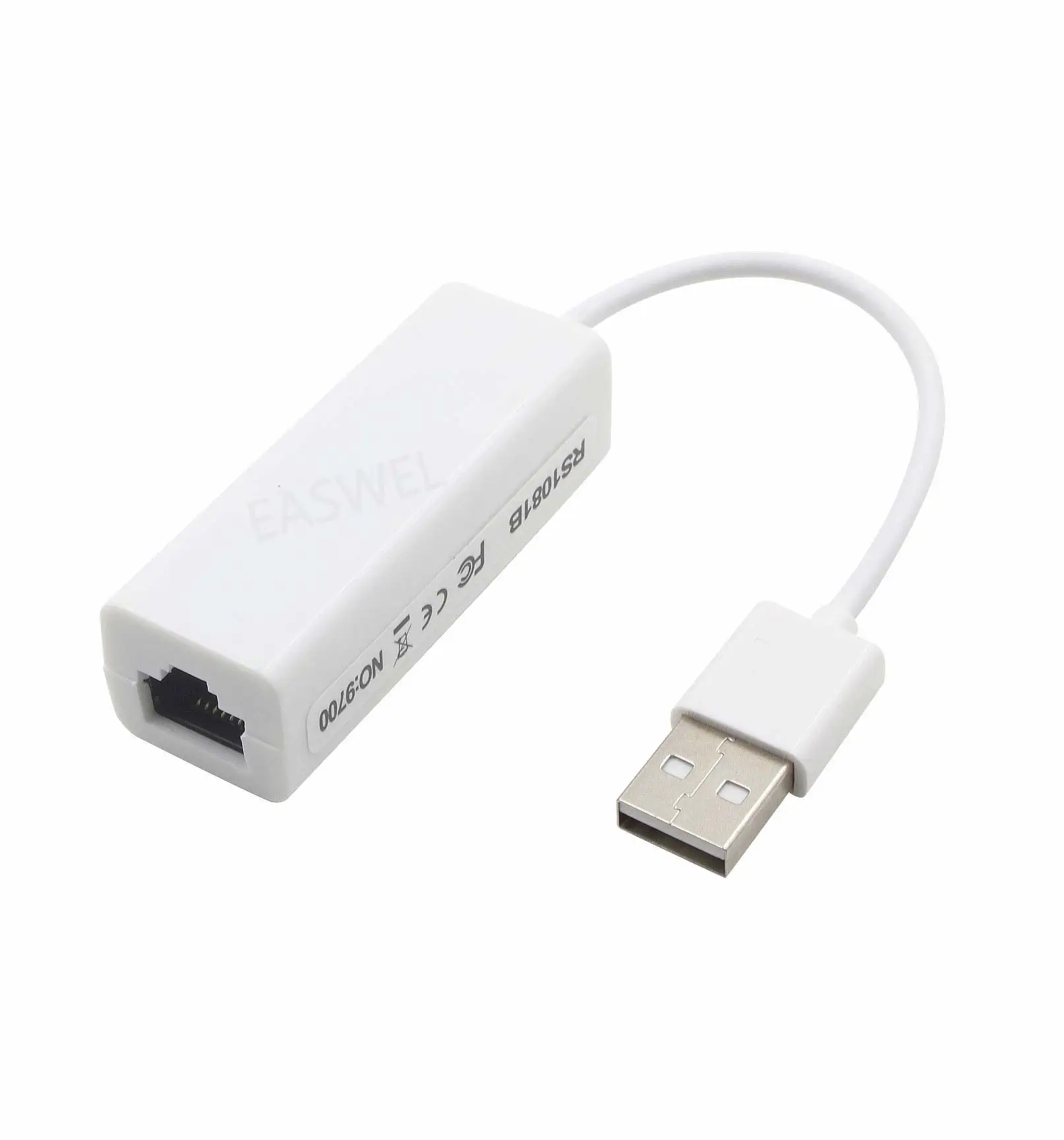 50 шт. USB Ethernet LAN Кабель-адаптер интернет-сеть для nintendo Switch/wii U