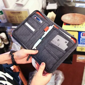 

Korean-style High Density Waterproof Short Ticket Holder Travel Passport Bag ID Card Bag Passport Cover Change Storgage Bag