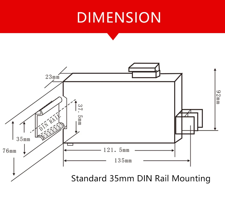 High quality BSA-I AC/DC220V Ac current transmitter 1 in 1 out Current Transducer