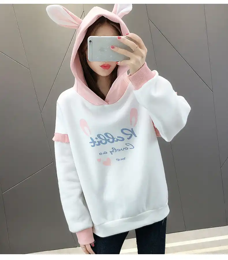 sweet bunny hoodie