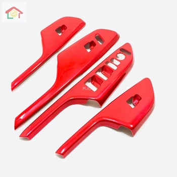 

Armrest Window Rise Lift Down Control Switch Door Lock Panel Cover Trim for Honda Civic 10Th Gen 2016 2017 2018 2019 2020