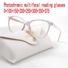 Квадратные фотохромные солнцезащитные очки для чтения мужские дальнозоркость с диоптриями наружная Пресбиопия FML