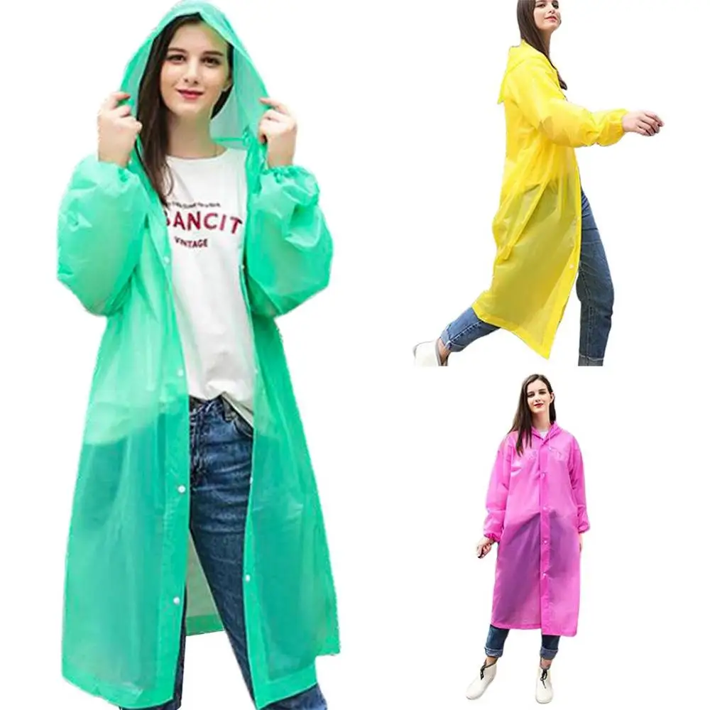 Disposable Raincoat Thick Drifting Raincoat Travel Fashion One-Piece Raincoat Environmentally Friendly Material Pe Pullover