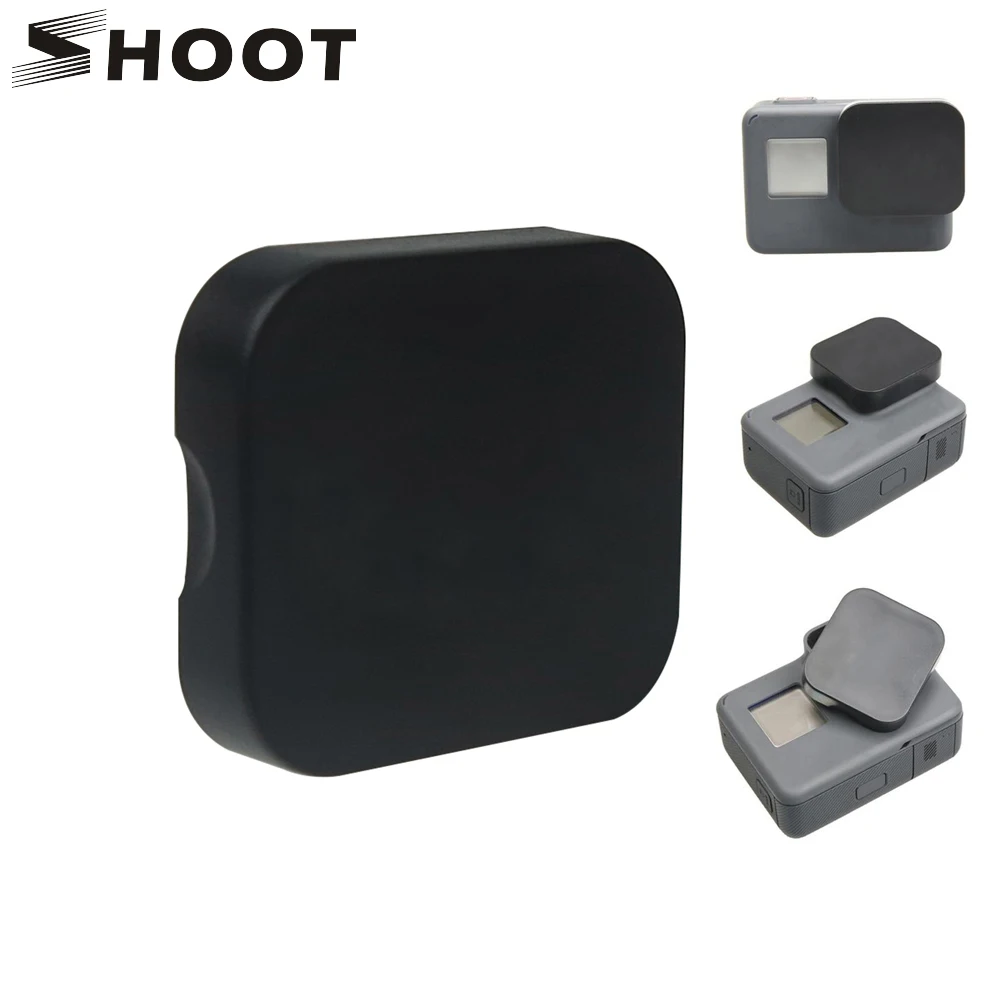 

SHOOT Hard Protective Lens Cap For GoPro Hero 7 6 5 Black Action Camera Protector Cover for Go pro 7 6 5 Action Camera Accessory