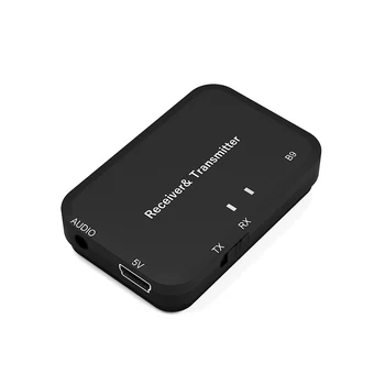

2 in 1 V4.2 Bluetooth Transmitter Receiver Adapter+Audio Cable 3.5mm + USB Charger Cable + RCA Cable Audio Bluetooth Adapter 4.2