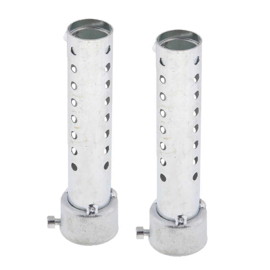 2.4 '' Motorcycle Exhaust Muffler Insert Baffle Can DB Mufflers Silver 2.4 '' Motorcycle Exhaust Muffler Insert Baffle Can DB Mufflers Silver