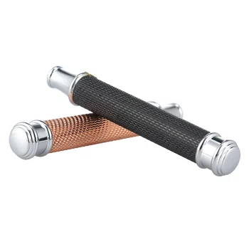 

Stainless Steel Shaving Handle Double Edge Shaving Razor Safety Replacement Beard Razor Handle Grip Manual Mustache Shaving Tool