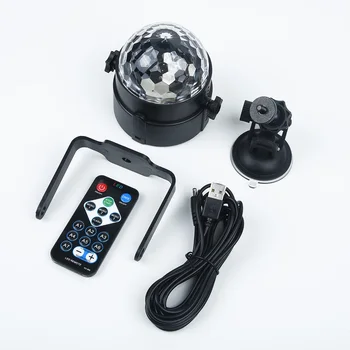 

Plastic Stage light Weddings Birthday Self-Propelled Music Disco DJ RGB
