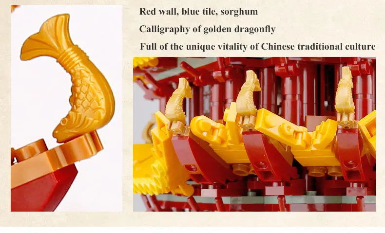 Creator City Street китайское здание zhong hua jian zhu серия huanghelou Набор Обучающие строительные блоки кирпичи игрушки модель подарок