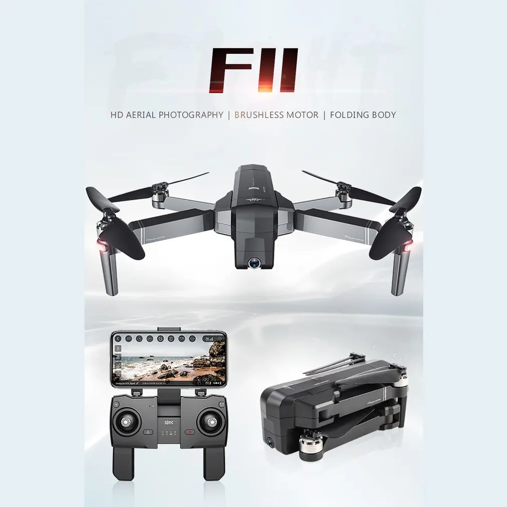 F11 PRO gps Дрон с Wifi FPV 2K HD камерой F11 бесщеточный Дрон 25 минут время полета складной Дрон Vs SG906