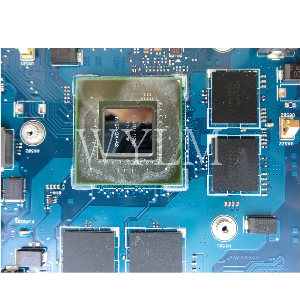  ROG GL752VW motherboard With I7-6700CPU N16P-GX-A1 mainboard REV2.0/REV2.1 For ASUS GL752V GL752 la