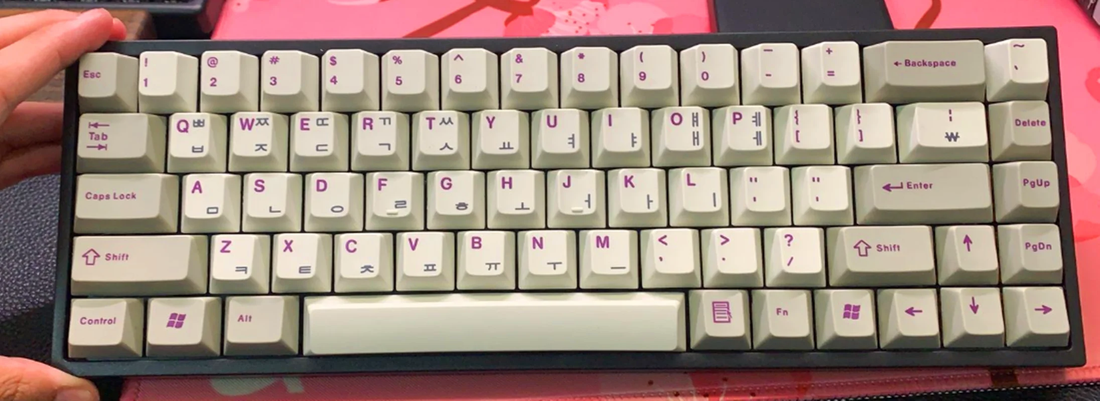 Enjoypbt keycap PBT material thermal sublimation process 117 key Korean thermal sublimation Enjoypbt keycap PBT material thermal sublimation process 117 key Korean thermal sublimation